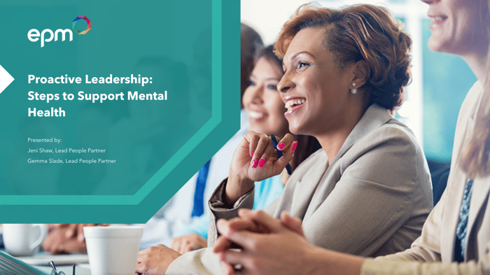Image for Proactive Leadership Steps to Support Mental Health Webinar
