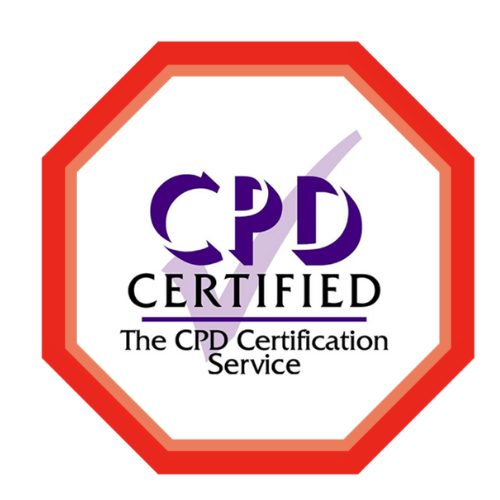 CPD Certified logo - Octagon shape Safer Recruitment